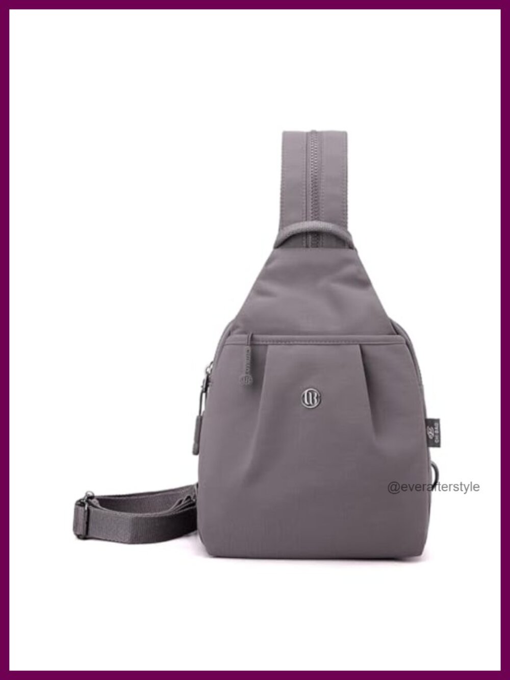 3-in-1 Convertible Backpack Crossbody Sling Lightweight Water Resistant